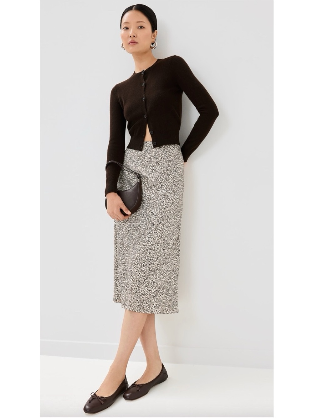 Jenni Kayne Leopard Slip Skirt